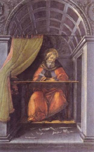 Sandro Botticelli st.augustine in the cell Spain oil painting art